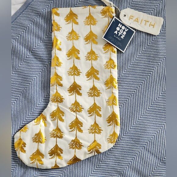 Holiday Christmas Stocking NEW! - Picture 3 of 6